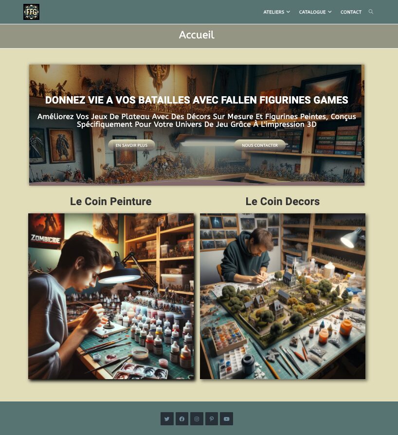 site fallen figurines games